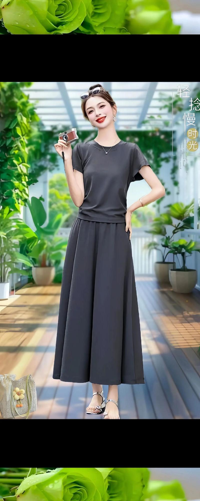 姐妹们,轻松畅享韩范儿魅力!2024 年夏季服装套装闪亮登场